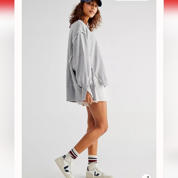 NWT FREE PEOPLE Camden Sweatshirt We The Free www.osp.byczyna.info